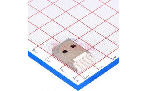 43-USB 2.0 A公雙面插 焊線(xiàn)式
